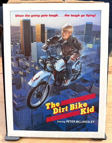 The dirt bike kid 1986 - bike, kit