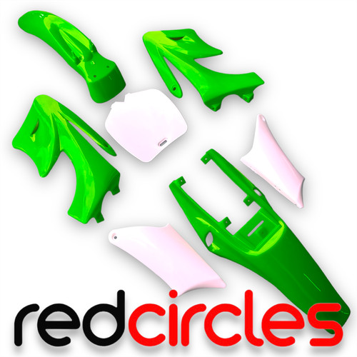 Kit plastica verde 49cc 47cc - kit,