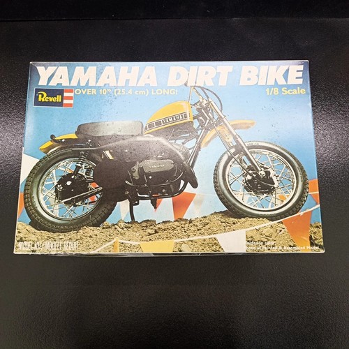 Revell yamaha dirt bike 1554 - yamaha, h-1554