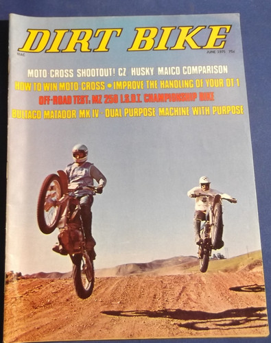 Dirt bike magazine june 1971 - ,