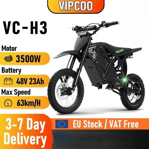 Moto elettrica cross vipcoo - cross,