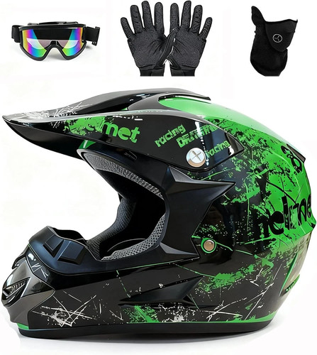 Casco motocross gioventù atv - casco,