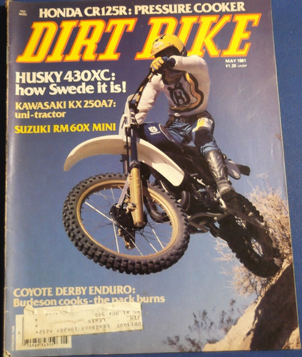 Dirt bike magazine - bike,